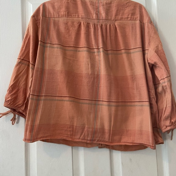 {MADEWELL} Morningview Tie-Sleeve Shirt - Picture 5 of 5